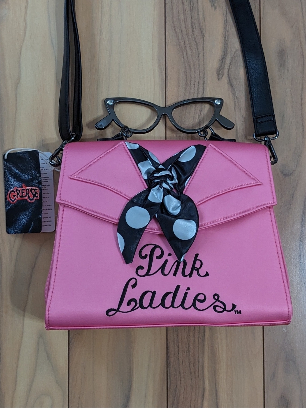 NWT! Loungefly Grease Pink Ladies Crossbody Bag